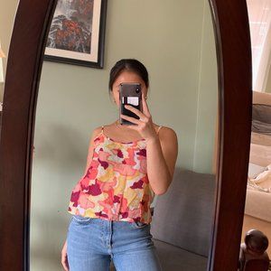 American Apparel Watercolor Tank Top